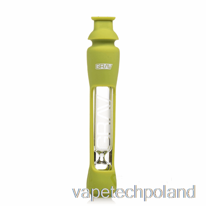 Vape Shop Warszawa Grav 12mm Degustator Z Silikonową Skórką Awokado W Kolorze Zielonym